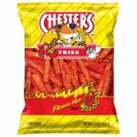 Chester's® Fries Flamin' Hot Flavored Corn & Potato Snacks Perspective: Main