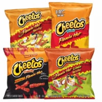 Cheetos Flamin' Hot Cheese Flavored Snacks Variety Pack Perspective: Main