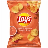 Lay's® Potato Chips  Grilled Cheese & Tomato Soup Flavored Potato Chips Perspective: Main