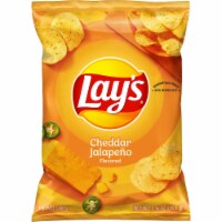 Lay's® Cheddar Jalapeno Potato Chips Perspective: Main