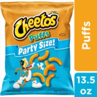 Cheetos Flamin' Hot Pepper Puffs Cheese Snacks, 7.5 oz - Kroger