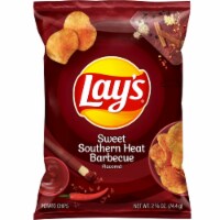 Lay's® Sweet Southern Heat Barbecue Flavored Potato Chips Perspective: Main