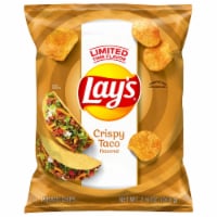 Lay's Crispy Taco Flavored Potato Chips Perspective: Main