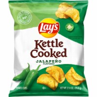 Lay's® Kettle Cooked Potato Chips Jalapeno Flavored Snacks