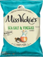 Miss Vickie's Sea Salt & Vinegar Flavored Kettle Cooked Potato Chips Perspective: Main