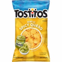 Tostitos Hint of Spicy Queso Flavored Tortilla Chips Perspective: Main