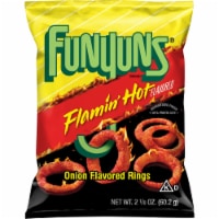Funyuns® Flamin' Hot® Onion Flavored Rings Snacks Perspective: Main