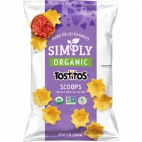 Tostitos® Simply Organic Scoops Tortilla Chips Perspective: Main