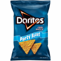 Doritos Cool Ranch Tortilla Chips Party Size Perspective: Main