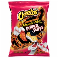 Cheetos® Flamin' Hot® Pepper Puffs Cheese Flavored Snacks Perspective: Main