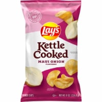 Lay's® Kettle Cooked Maui Onion Flavor Potato Chips Perspective: Main