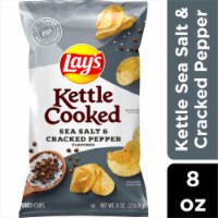 Lay's® Kettle Cooked Salt and Cracked Pepper Kettle Potato Chips