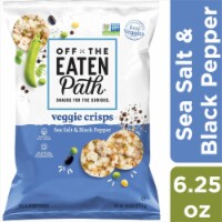 Off the Eaten Path® Sea Salt and Black Pepper Veggie Crisps