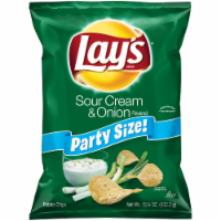 Lay's Sour Cream & Onion Potato Chips Party Size Perspective: Main