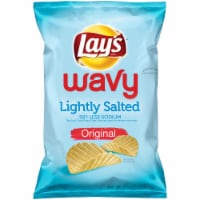 Lay's Wavy Lightly Salted Potato Chips Perspective: Main