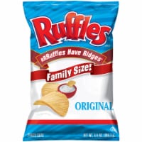 Ruffles Original Potato Chips Family Size Perspective: Main