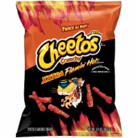 Cheetos Xxtra Flamin' Hot Crunchy Cheese Flavored Snacks Perspective: Main