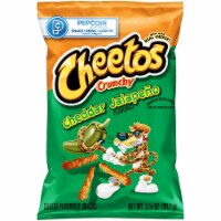 Cheetos Crunchy Cheddar Jalapeno Cheese Flavored Snack Perspective: Main