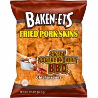 Baken-Ets Sweet Southern Heat BBQ Chicharrones Fried Pork Skins Perspective: Main