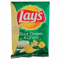 Lay's Sour Cream & Onion Potato Chips 1.5 oz. FRI44361