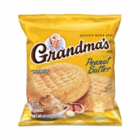 Grandma's Homestyle Peanut Butter Cookies 2.5 oz. Bags 60 Bags/Box FRI45091