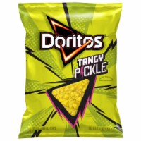 Doritos® Tangy Pickle Flavored Tortilla Chips Perspective: Main