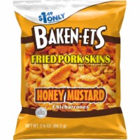 Baken-Ets Honey Mustard Flavored Chicharrones Fried Pork Skins Perspective: Main
