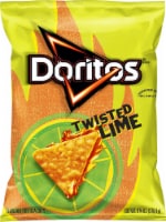 Doritos Twisted Lime Flavored Tortilla Chips Perspective: Main