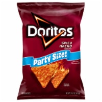 Doritos Spicy Nacho Party Size Tortilla Chips