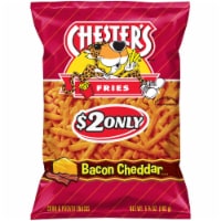 Chester's Bacon Cheddar Fries Corn & Potato Snack Perspective: Main