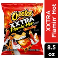 Cheetos Crunchy Cheese Flavored Snacks XXTRA Flamin' Hot Flavored 8.5 Oz Perspective: Main