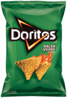 Dorito Salsa Verde Tortilla Chips Perspective: Main