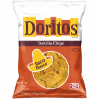 Doritos Taco Flavored Tortilla Chips Perspective: Main