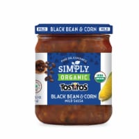 Tostitos Simply Organic Black Bean & Corn Mild Salsa Perspective: Main
