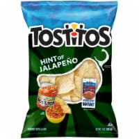 Tostitos Hint of Jalapeno Flavored Tortilla Chips Snacks Perspective: Main