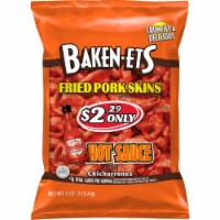 Baken-Ets Hot Sauce Chicharrones Fried Pork Skins