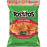 Tostitos Salsa Verde Flavored Corn Tortilla Chips Snacks Perspective: Main