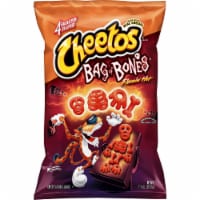 Cheetos Flamin' Hot Bag of Bones Cheese Flavored Snacks Perspective: Main