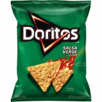 Doritos Salsa Verde Flavored Tortilla Chips Perspective: Main