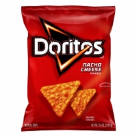 Doritos Nacho Cheese Flavored Tortilla Chips Perspective: Main