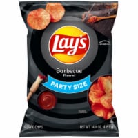 Lay's® Potato Chips Barbecue Flavor Snacks 12.5 oz Party Size Bag Perspective: Main