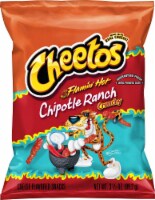 Cheetos Flamin' Hot Chipotle Ranch Crunchy Cheese Snacks Perspective: Main
