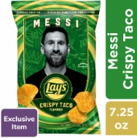 Lay's® Messi Crispy Taco Potato Chips Perspective: Main