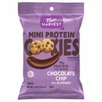 Nut Harvest® Chocolate Chip with Almonds Mini Protein Cookies Perspective: Main
