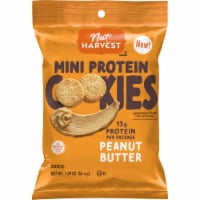Nut Harvest® Peanut Butter Mini Protein Cookies Perspective: Main