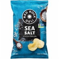 Red Rock Deli Sea Salt Kettle Style Potato Chips Perspective: Main