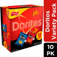 Doritos® Nacho Cheese and Cool Ranch Flavored Tortilla Chips Variety Pack Perspective: Main