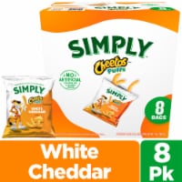 Cheetos® Simply White Cheddar Puffs Chips Multi Pack Perspective: Main