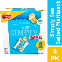 Ruffles® Simply Sea Salt Potato Chips Variety Pack