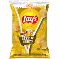 Lay's® Beer N' Brats Flavored Potato Chips Perspective: Main